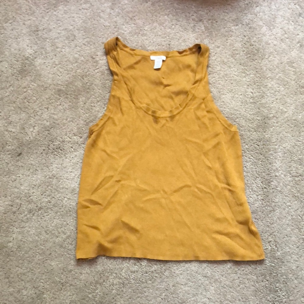 Ribbed tank top